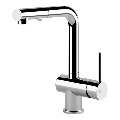 Miscelatore lavello doccetta estraibile OXIGENE Cromo lucido 50203 031