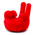 Poltrona girev. victory red cm.192x88x64 755 Tomasucci