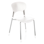 Sedia lolli white seduta in abs colre bianco 901 Tomasucci