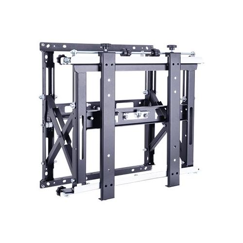 Supporto monitor TV parete ( 80 Kg ) VESA 400 x 400 PMQ Push&Pull Black PM4600