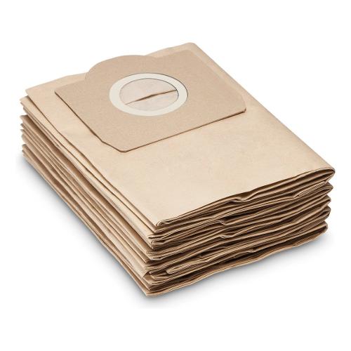 20 Sacchetti Filtro Di Carta Per Kärcher WD3 E MV3 | 6.959-130.0 | Capacità 9,5 Litri | Filtrazione 99,99% | Compatibili Con 30+ Modelli