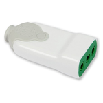 FANTON FME.PRESA MOBILE BIANCO 2P+T 10A 81010