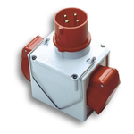 FME.ADATTATORE CEE ROSSO DOPP.380V.73111 FANTON