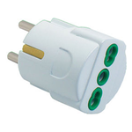FANTON FME.ADATTATORE SCHUKO BIANCO 16A 81090