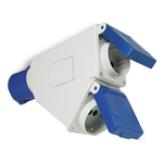 FME.ADATTATORE CEE BLU DOPPIA 220V.73104 FANTON