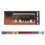 BAHCO 23-21 LAMA SEGONCINO MM. 530 DC. BAHCO