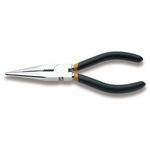 Pinza a becchi mezzotondi lunghissimi diritti zigrinati 1166  1/2 T. M