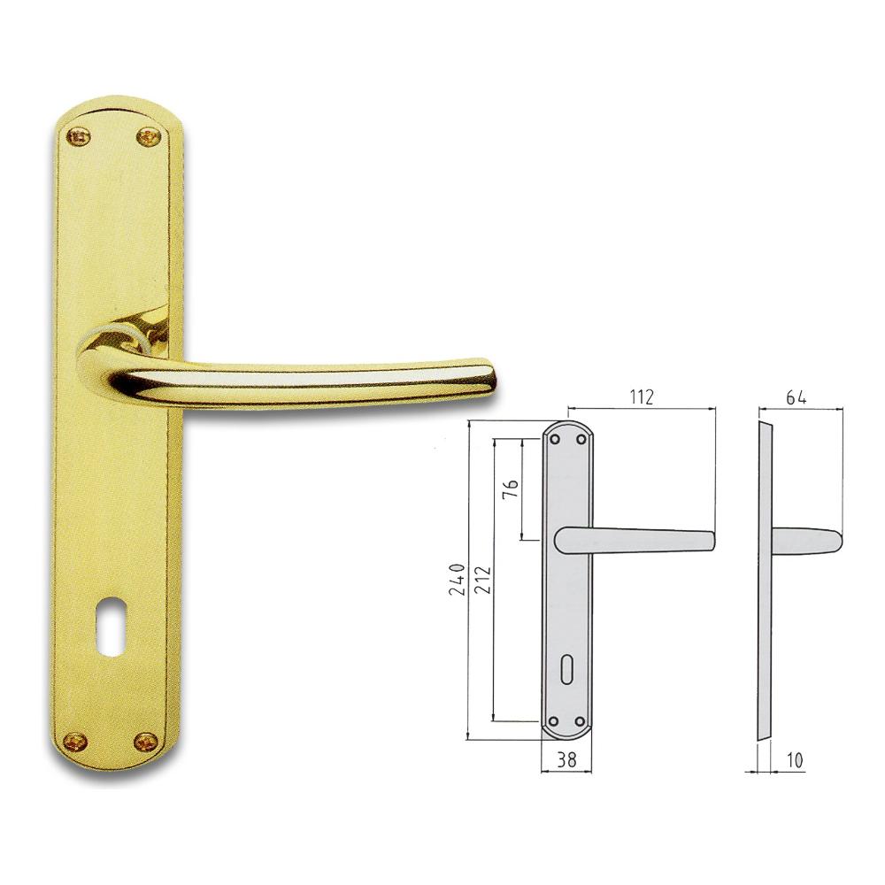Coprifilo per porta da interno in legno colore bianco P 25 x H 70 x L