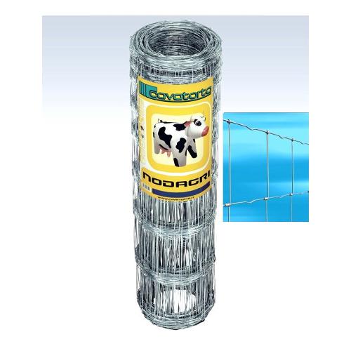 Rete annodata maglie differenziate acciaio zincato 1 x 50 mt NODAGRI zinco RNB04100050B