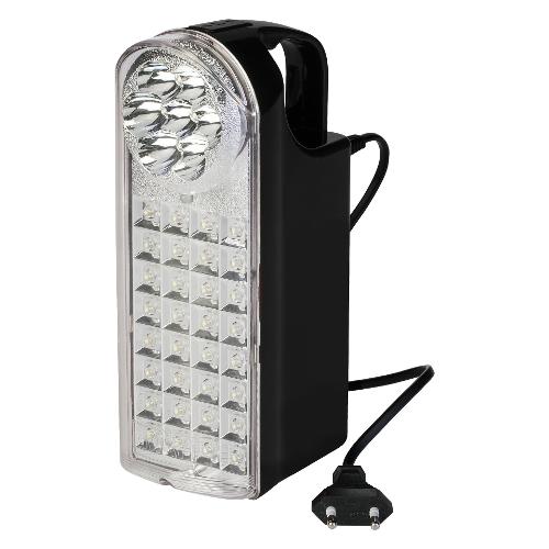 Torcia elettrica rosso e nero LED 5W 350 lm PP3172