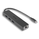 Hub Usb i-tec USB-C Slim Passive HUB 3 Port + Gigabit Ethernet Adapter