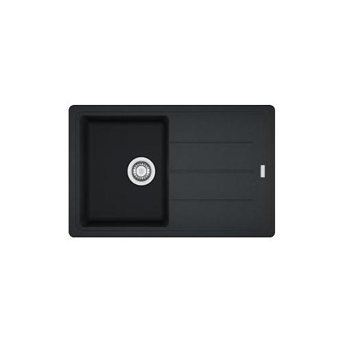 Lavello 1 vasca (78x50cm) Bfg 611 78 BOSTON Nero Opaco 114 0275 938