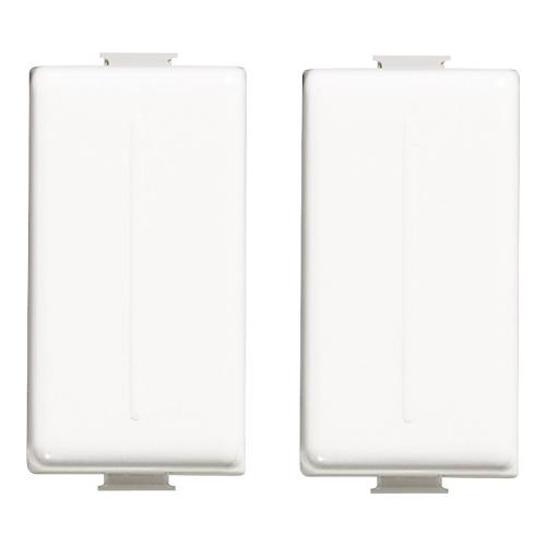 Copriforo placche 2 pz serie Matix Bianco SAM5000A