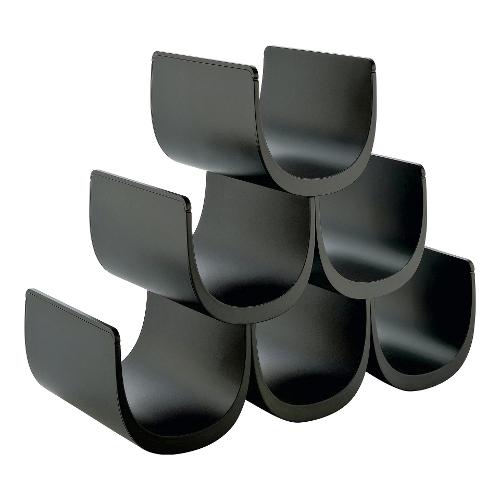 Porta bottiglie 6 postii modulare NOÈ Nero GIA13B