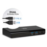 Docking Station Hamlet Docking station usb3 + type-c