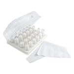 Set 24 beccucci con 2 sacchi decoratori professionali 5089 Gp & Me