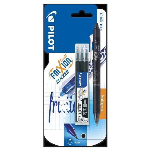 Penna Pilot Frixion Clicker A Scatto Punta 0,7 Mm