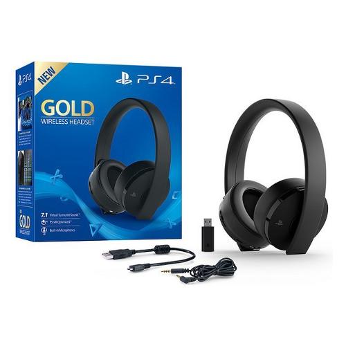 Cuffie gaming PLAYSTATION Gold Wireless Headset Black 9455165