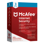 Software McAfee Sw McAfee Internet Security 3 licenze