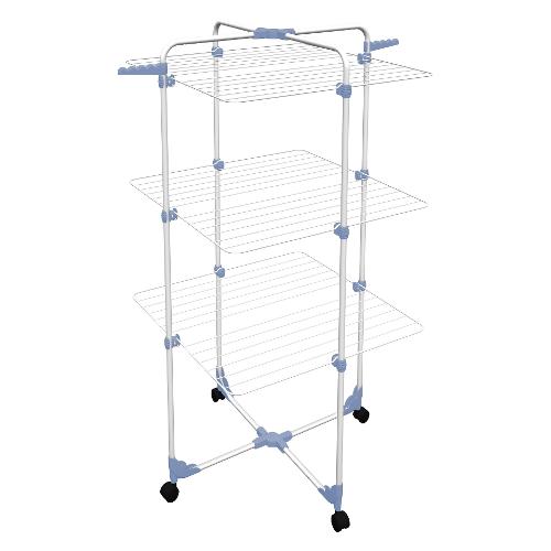 Stendibiancheria (30m) Modular 3 Bianco e Azzurro 153580