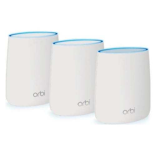 Router ORBI AC2200 WiFi Home Mesh Set 3 Triple Band White e Blue RBK23 100PES