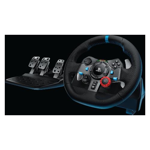 Volante e pedaliera simulatore guida G SERIES G29 Driving Force Black e  Blue 941 000112