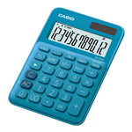 Calcolatrici Casio Casio Calc.MS-20UC Blu Tavolo 12c Sol/ba