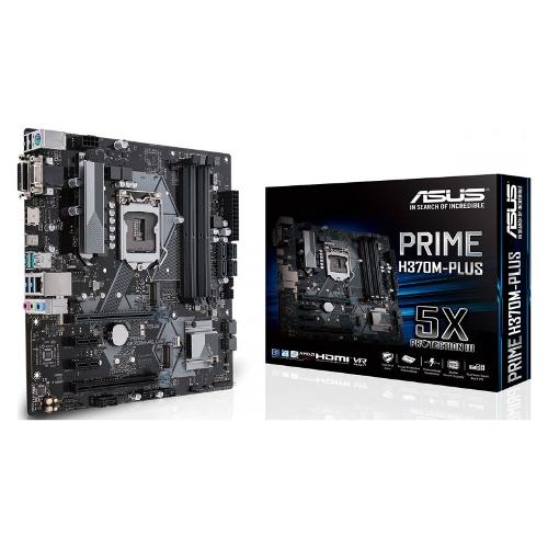 Motherboard Intel H370 microATX PRIME H370M-PLUS 90MB0WC0 M0EAY0