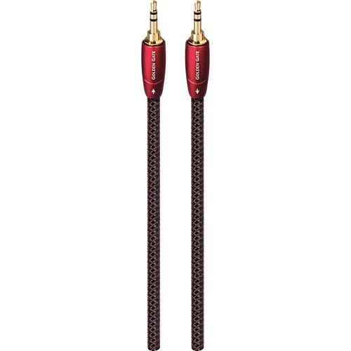 Cavo Jack 3.5 GOLDEN GATE Black e Red GOLDG02M 2m