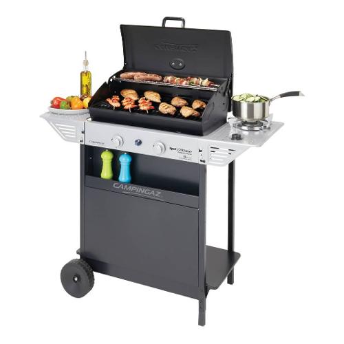 Barbecue GPL Xpert 200 LS Rocky con griglia, forno, roccia lavica Grigio e Nero 3000004834