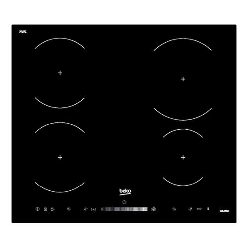 Piano cottura induzione 4 zone HII64520 HT Nero