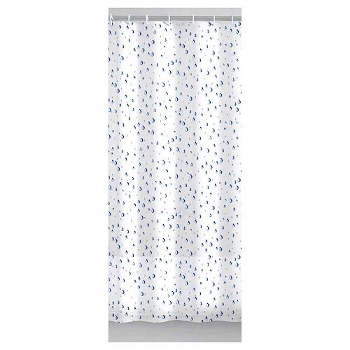 Tenda doccia in plastica RUGIADA (180x200 cm) Azzurro TVI 1338 1830