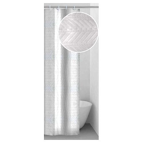 Tenda doccia in tessuto NEVE (120x200 cm) Bianco TTE 1328 1230