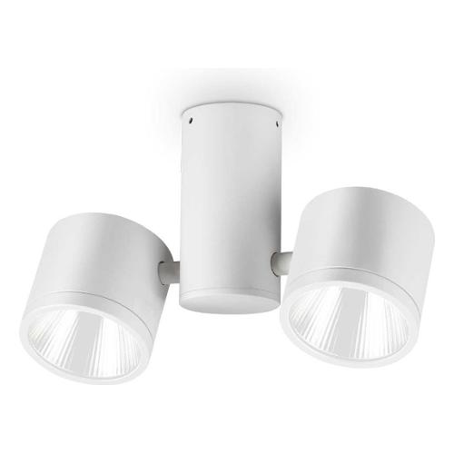 Lampada da parete SUNGLASSES pl Bianco (25x8x15cm) 161853 1 luce - LED - Max 14,5W