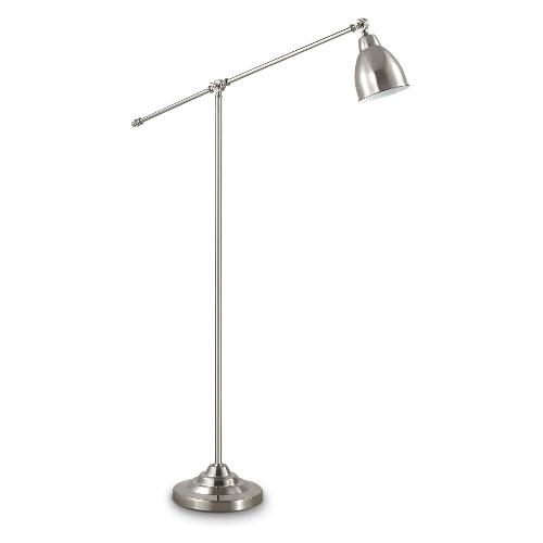 Lampada da terra NEWTON pt1 Nickel 015286 (90x150cm) 1 luce - E27 - Max 60W