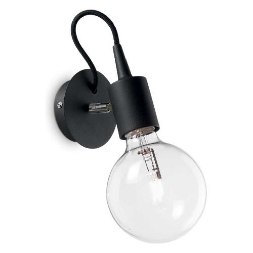 Faretto spot EDISON ap1 Nero (12x25x27cm) 148908 1 luce - E27 - Max 42W
