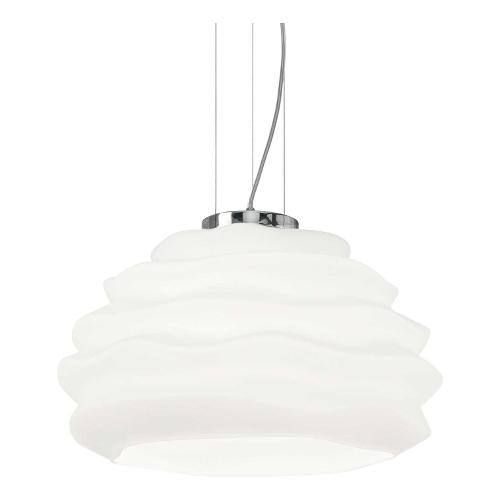 Sospensione KARMA sp1 small Bianco (39x223,5cm) 132389 1 luce - E27 - Max 60W