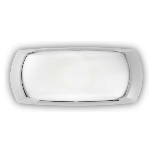 Lampada da parete FELIX 2 ap1 Bianco (30x8,5x13cm) 123776 1 luce - E27 - Max 23W
