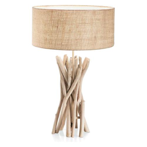 Lampada tavolo DRIFTWOOD tl1 Legno (40x52cm) 129570 1 luce - E27 - Max 60W