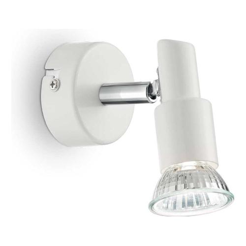Faretto spot SLEM ap1 Bianco (6x13x10cm) 099064 1 luce - GU10 - Max 50W