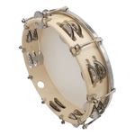 Master Mus Tamburello Legno Pelle 25cm 16Piat. 400 182