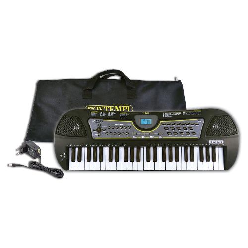 Pianola Tastiera 49 tasti con adattatore e borsa 15 4909