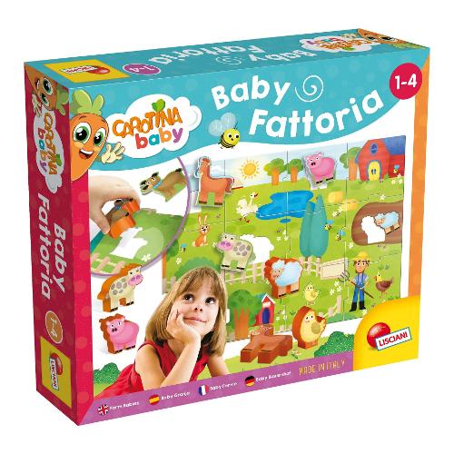 Gioco prescolare Baby Fattoria 1-4a CAROTINA 58464