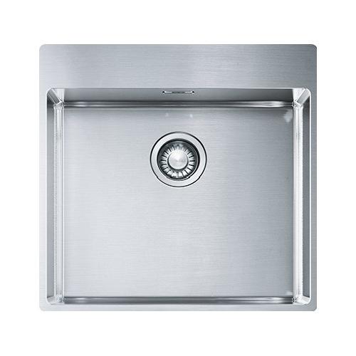 Lavello 1 vasca (53x51cm) Bxx 210 50 Tl BOX Inox Spazzolato 127 0369 289
