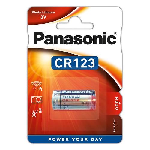 Batteria CR123 Litio 1pz CR 123AL 1BP