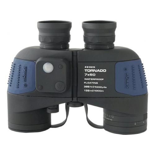 Visinking Binocolo 7x50 Con Bussola Illuminata E Reticolo Telemetro – Impermeabile, Galleggiante, Prismi BAK-4 - 2
