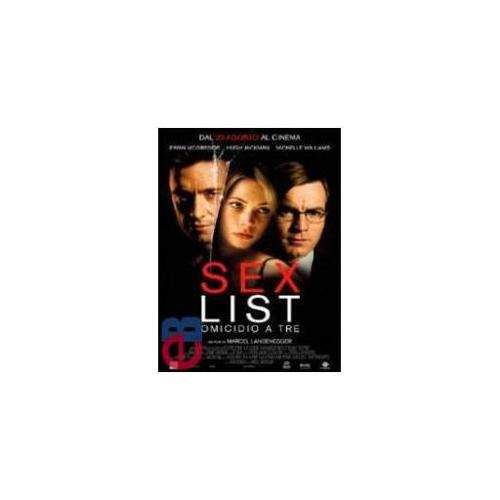 OLD E Film e Musica Dvd sex list - omicidio a tre