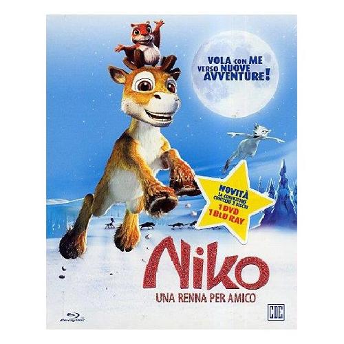 Blu Ray Niko Una Renna per Amico (Blu Ray+Dvd) - Michael Hegner, Kari Juusonen 27517