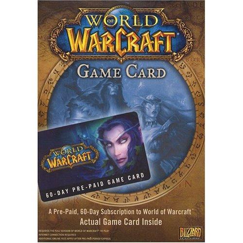 OLD Servizio VIVENDI UNIVERSAL World Of Warcraft Carta Prepagata 20000004