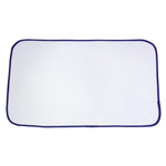 Panno da stiro 100% poliestere resistente alle temperature fino a 200° C. Dimensioni: 60 x 40 cm.